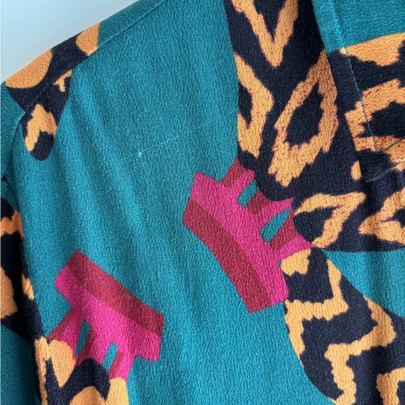 Farm Rio banana button up shirt - Picture 5 of 7